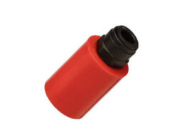 Alpha R-ABS036 Adapteur bouchon compressible pour système d'aspiration (ABS rouge