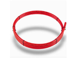 Alpha R-ABS018-R30M Tuyau flexible en nylon rouge de 10 mm pour système d'aspiration (rouleau de 30 mètres)