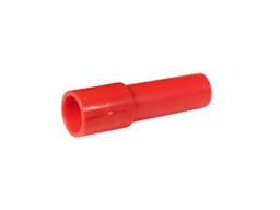 Alpha R-ABS005-1/EXT Adapteur de tube 25mm (femelle) à 27mm (mâle : pièce de tube de 10 cm) pour système d'aspiration (ABS rouge