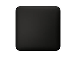 Ajax Ajax SoloCover (CP) Black Ajax CoverPlate SoloCover