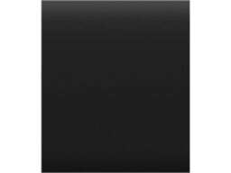 Ajax Ajax CenterCover (CP) Black Ajax CoverPlate CenterCover