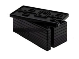 RISCO RAX73XSBL00A Risco RAX73XSBL00A épaisseur pour section d'émetteur du contact magnétique X73. (10 pièces). Couleur noir