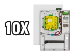 Paxton 682-531-NL (10) Paxton 10x Net2 plus contrôleur de porte livrée en boîtier ABS avec alim 12VDC/2A. Cable 230VAC -sans prise- fourni. Prise 230VAC male