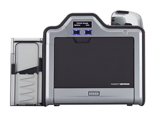 Fargo HDP5000e SS Fargo HDP5000e imprimante de carte couleur simple face avec une connexion USB et Ethernet. Remarque