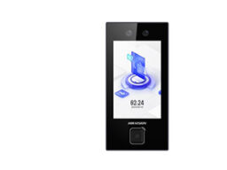 Hikvision DS-K1T344MBWX-QRE1 (old) Hikvision Lecteur de reconnaissance faciale autonome avec lecteur 13.56 MHz + code PIN + code QR