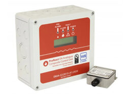 Thermocable PACC+EOLU Thermocable ProReact EN Analogue Composite Control (PACC) + ProReact EN Analogue End-of-line (EOL) Unit surveille une zone de détection de câble analogique LHD avec une longueur maximale de zone de câble de 500 mètres. L'unité offre une sortie de défaut
