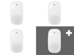 acre (Vanderbilt) WPIR (4) Vanderbilt kit avec 4 pièces WPIR détecteur de mouvement 2-way sans fil avec lentille Fresnel.