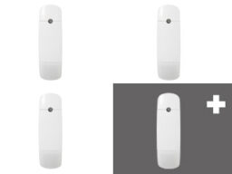 acre (Vanderbilt) WPIR-CRT (4) Vanderbilt kit avec 4 pièces WPIR-CRT détecteur de mouvement rideau 2-way sans fil avec lentille Fresnel Portée 12m x 6 degrés.