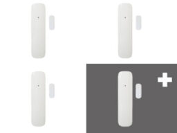 acre (Vanderbilt) WMAG-I (4) Vanderbilt kit avec 4 pièces contact magnétique 2-way sans fil dans boîtier blanc. Montage par vis Le contact magnétique dans boîtier compact dispose également d'une entrée auxiliaire pour contacts externes