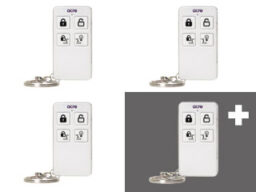 acre (Vanderbilt) WRMT (4) Vanderbilt kit avec 4 pièces télécommande 2-way à quatre boutons pour activer/désactiver le panneau d'alarme