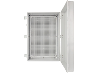 Pulsar AWB604022 Pulsar boîtier ABS avec plaque de montage perforée