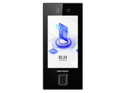 Hikvision DS-K1T344MBFWX-E1(O-STD)/Europe BV Hikvision 4.5 pouces terminal de contrôle d'accès tout-en-un pour une utilisation intérieure et extérieure.