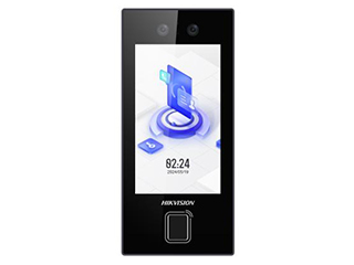 Hikvision DS-K1T344MBFWX-E1(O-STD)/Europe BV Hikvision 4.5 pouces terminal de contrôle d'accès tout-en-un pour une utilisation intérieure et extérieure.