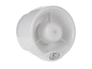 Inim WS2020WE INIM FireVibes WS2020WE sirène sans fil avec flash LED blanc
