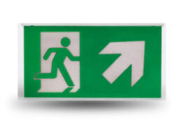 Lixit Lighting OH330PNUS Lixit lighting OH330PNUS pictogramme avec symbole flêche vers le haut à 45°